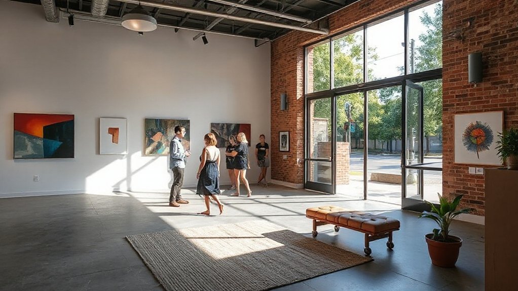 accessible contemporary public galleries