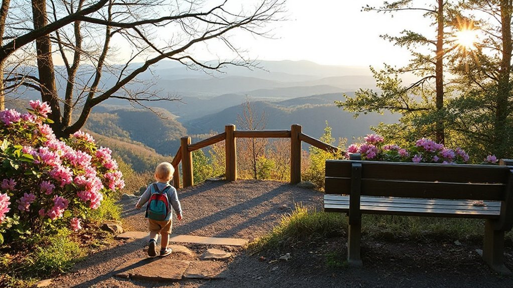accessible family friendly scenic overlooks