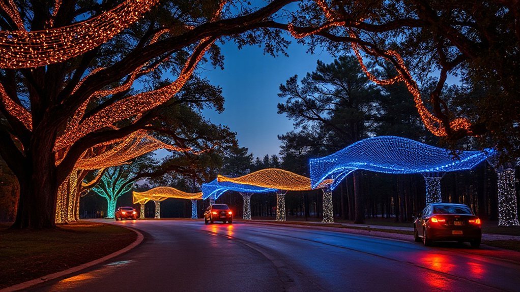 accessible synchronized drive through displays