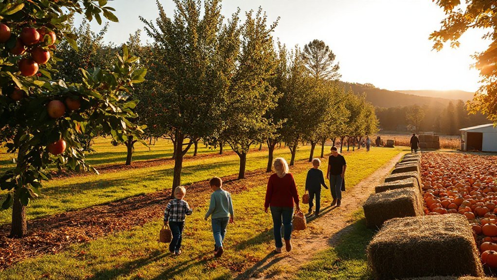 apples pumpkins family connection