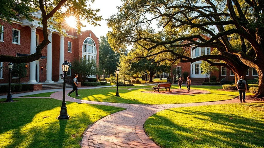 arch oaks brick pathways