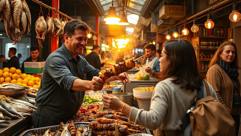 athens market street food