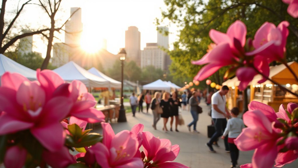 atlanta blooms festivals volunteering