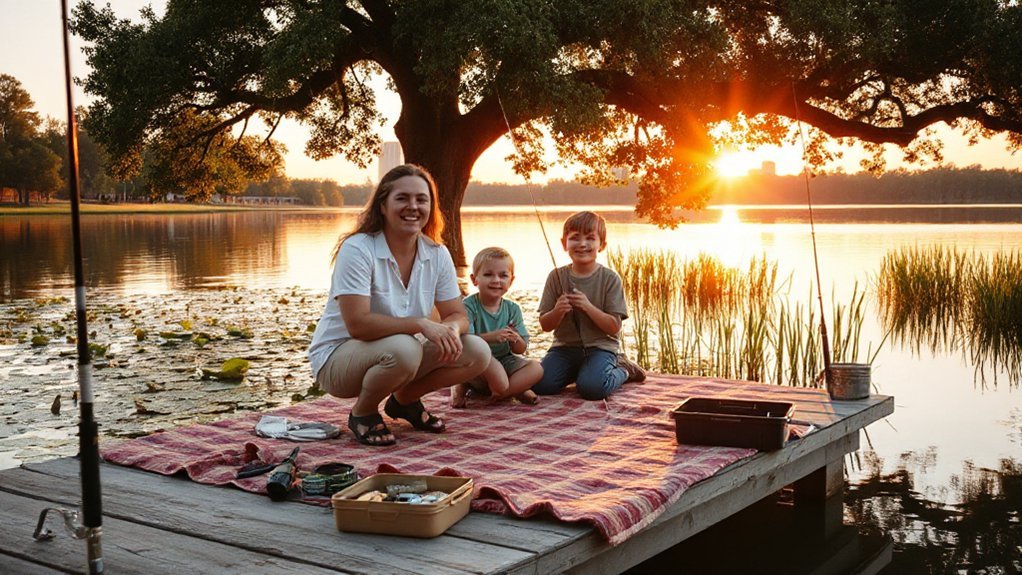 beginner friendly urban fishing spots