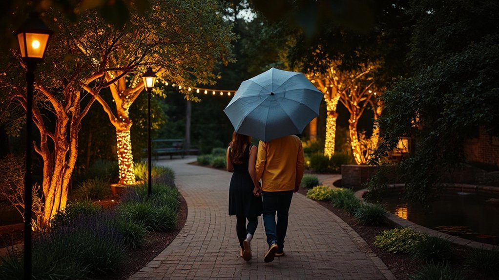 botanical golden hour twilight strolls