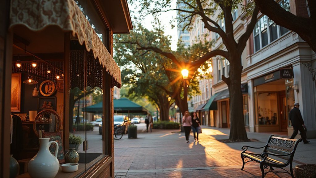 boutiques vintage markets nightlife