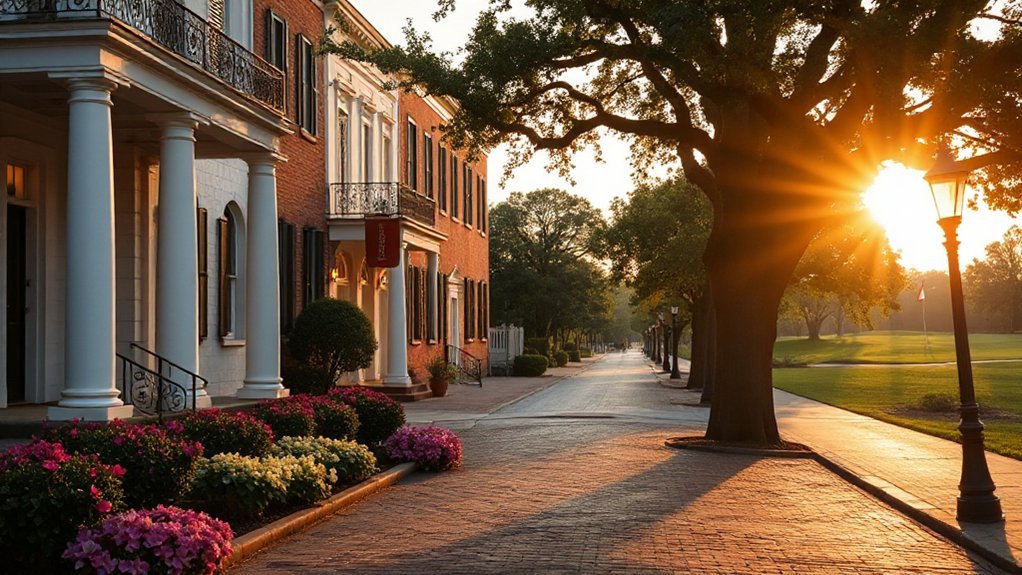 broad street riverwalk antebellum mansions
