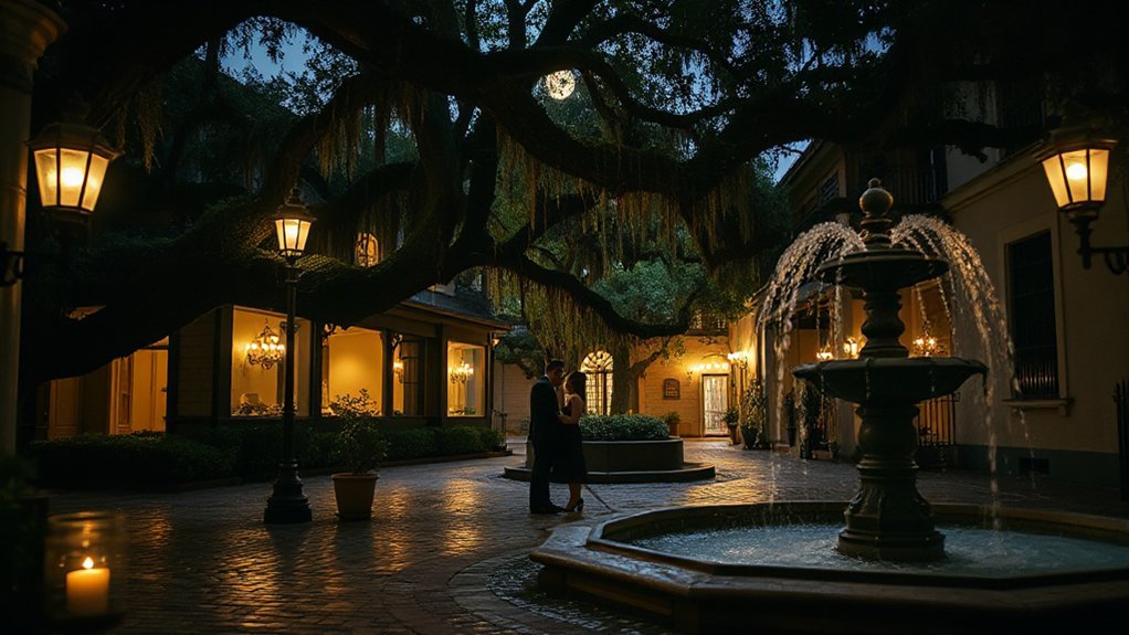 candlelit courtyards lantern lit corners
