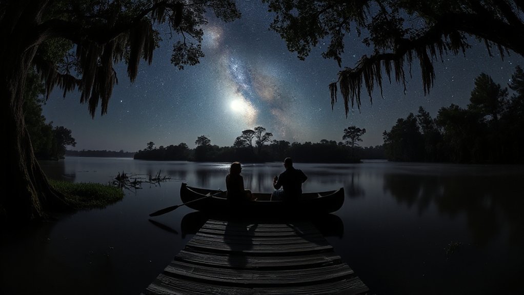 canoes boardwalks starlit intimacy