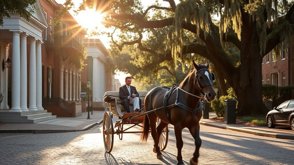 carriage rides through history