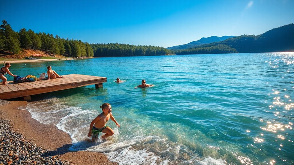 clear water sandy beaches