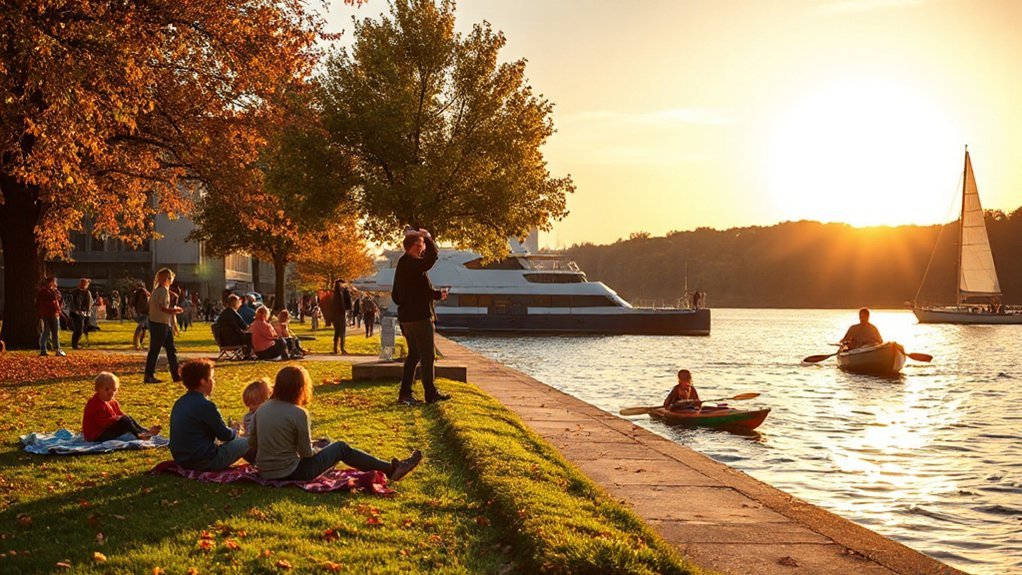 columbus day riverfront excursion