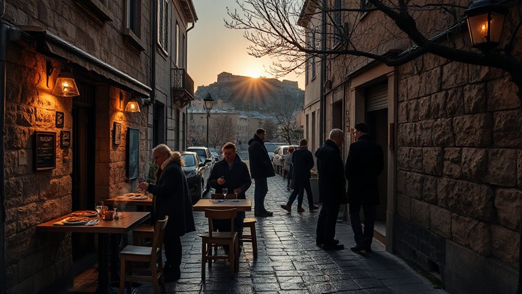 cozy athens quiet archaeology