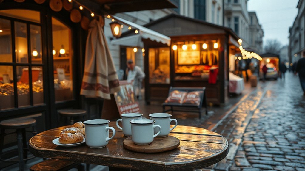 cozy coffeehouses market tastings