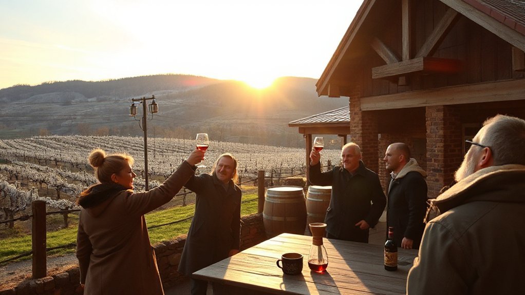 cozy georgia winter tastings