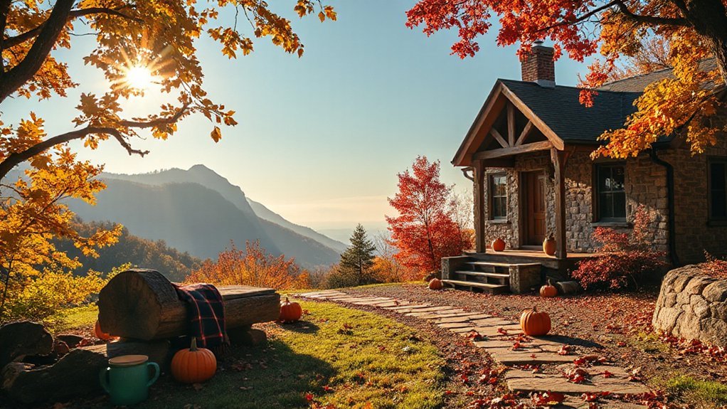 cozy mountain cabin weekend