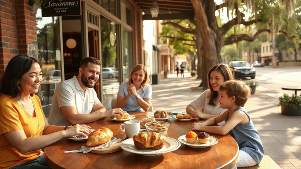 cozy stroller friendly pastry caf s