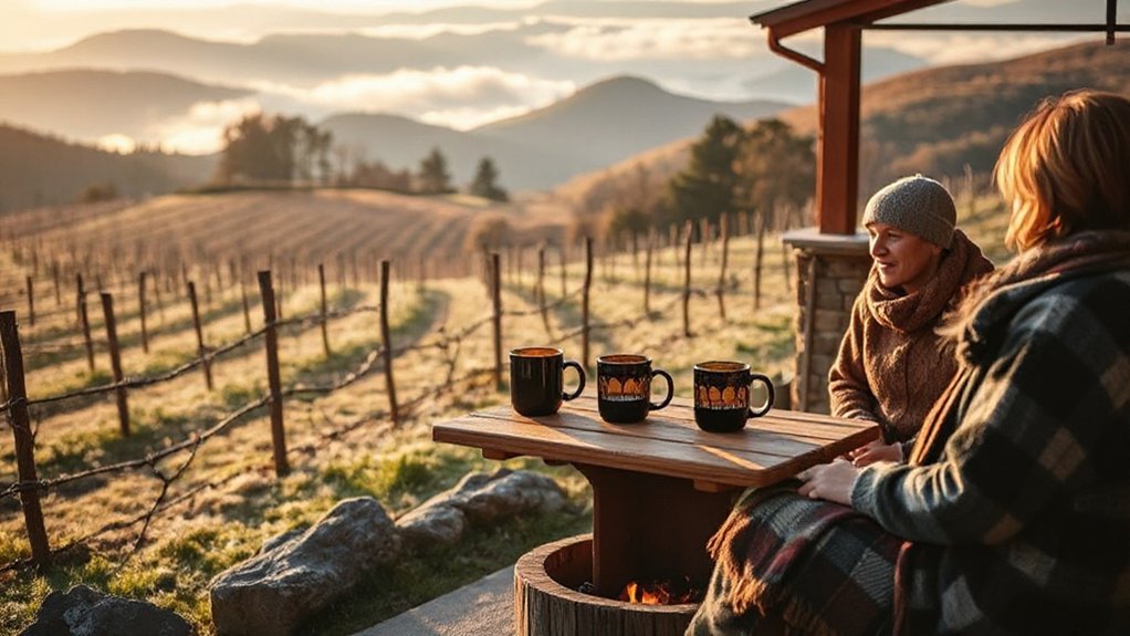 cozy tastings picnics events