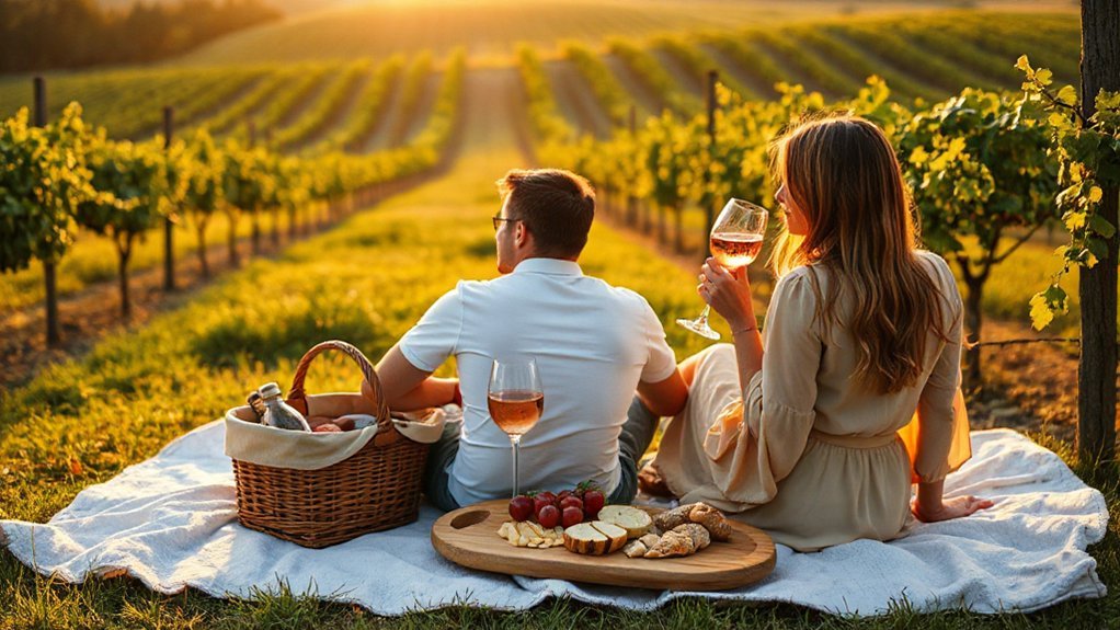 curated vineyard picnic experience
