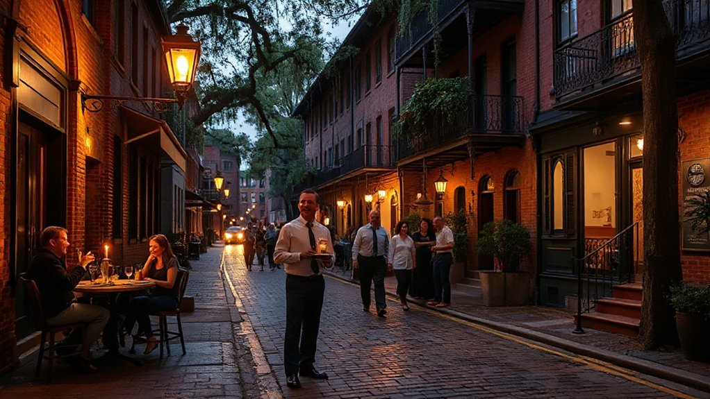 dinner ghost tour nightlife