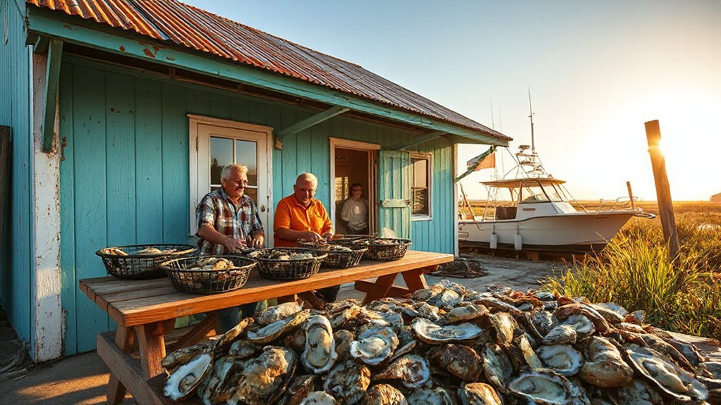 dockside oyster shack tradition