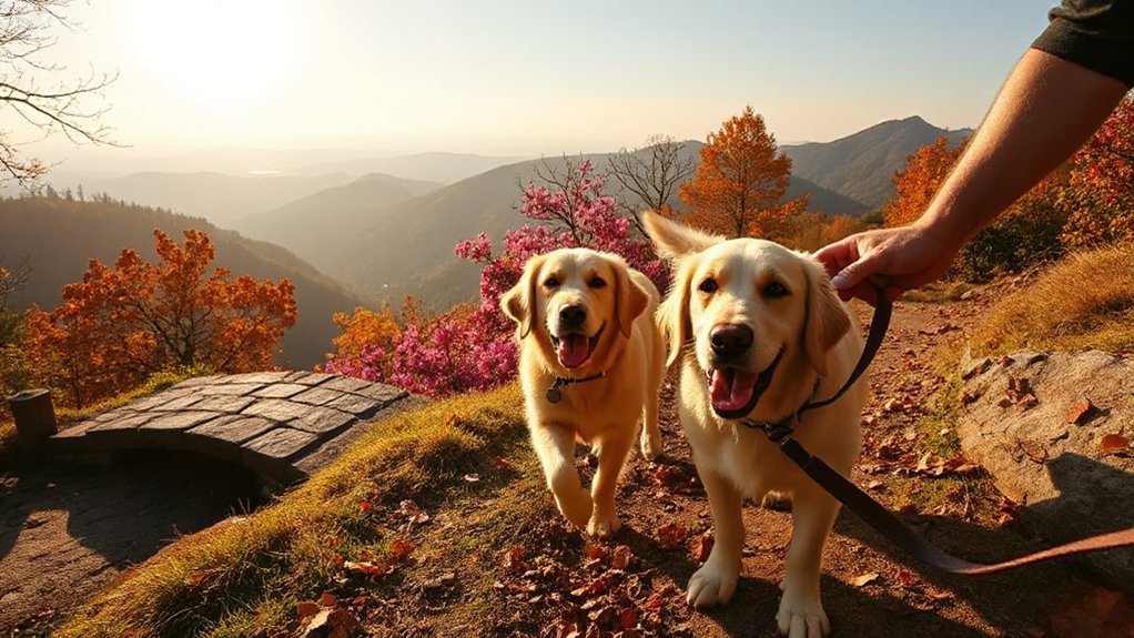 dog friendly trails with vistas