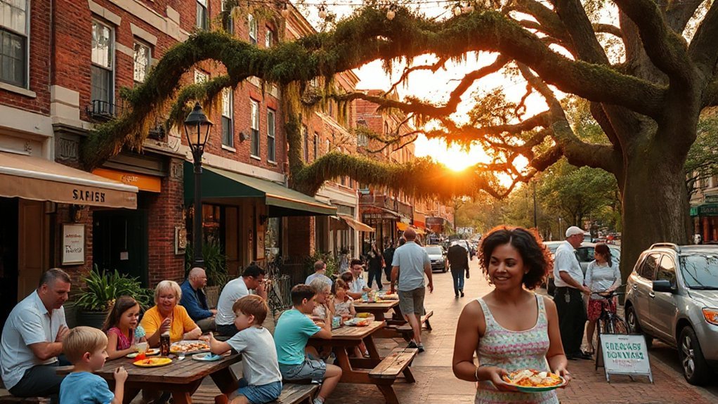 downtown family dining tips