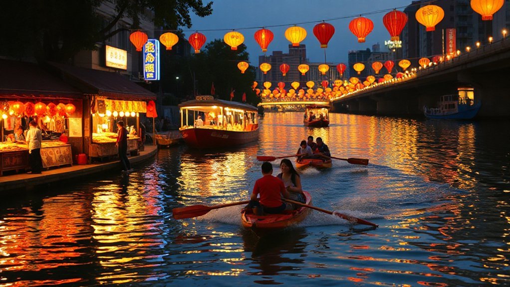 dragon boat evening cruise
