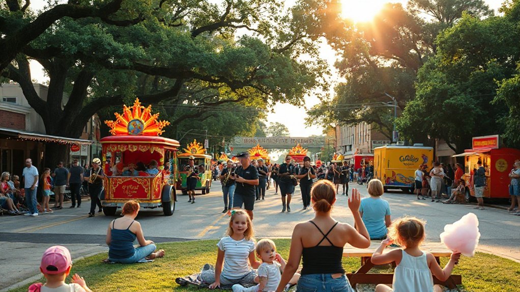 family parade safety activities