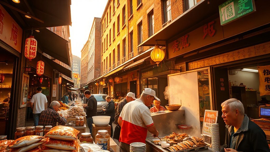 farmers markets and nightlife