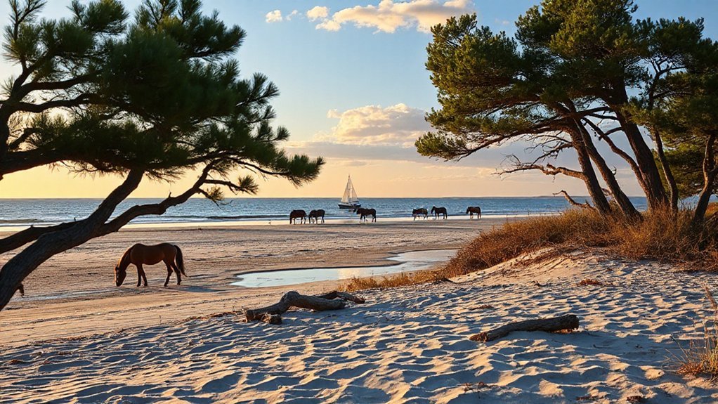 ferry permit wild horses