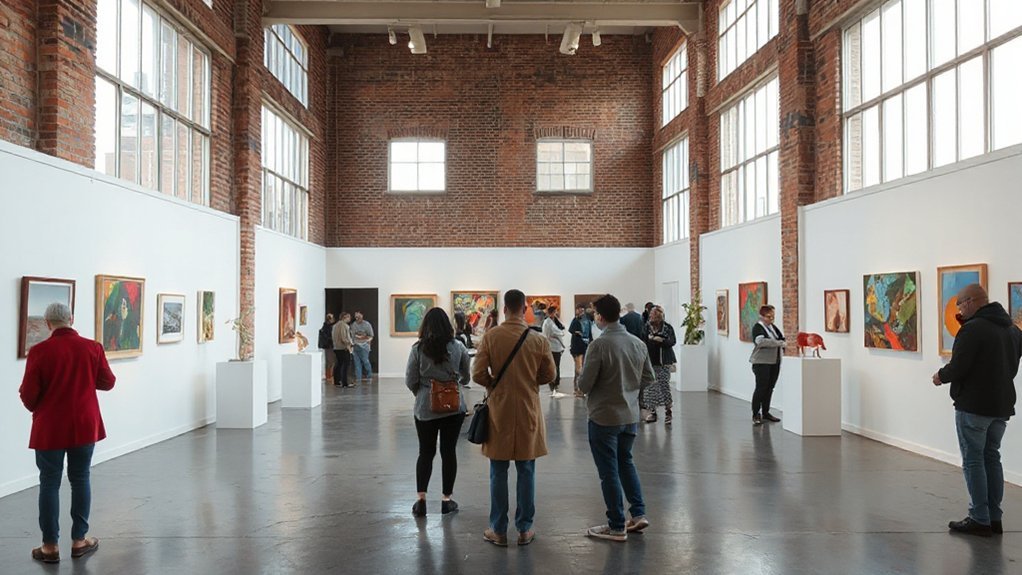 free sunlit midtown galleries