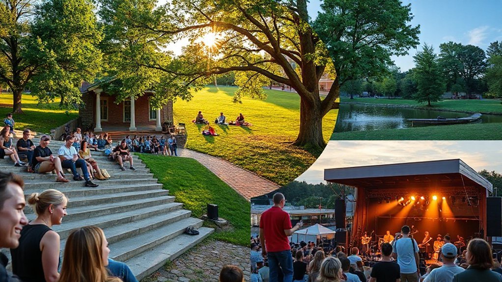 free waterfront campus concerts