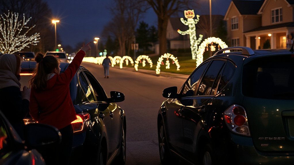 georgia drive through light displays