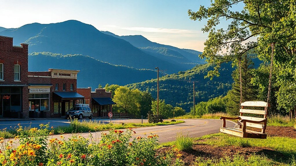 georgia mountain town getaway