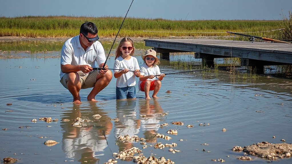 georgia s shallow tidal flats
