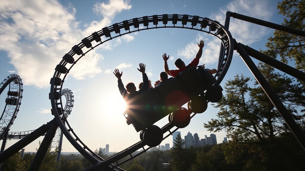 georgia s top roller coasters