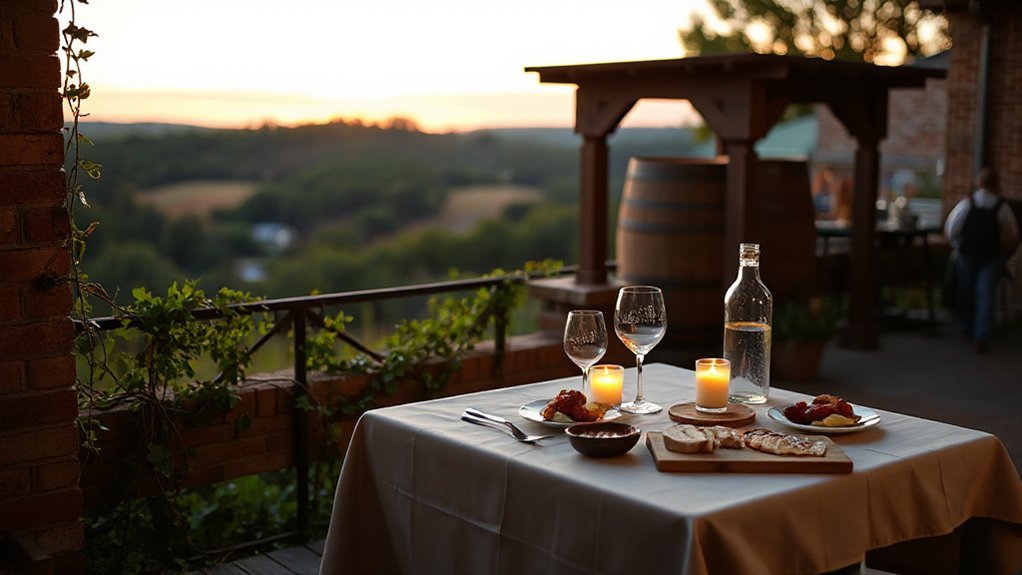 georgia vineyard tasting dinners