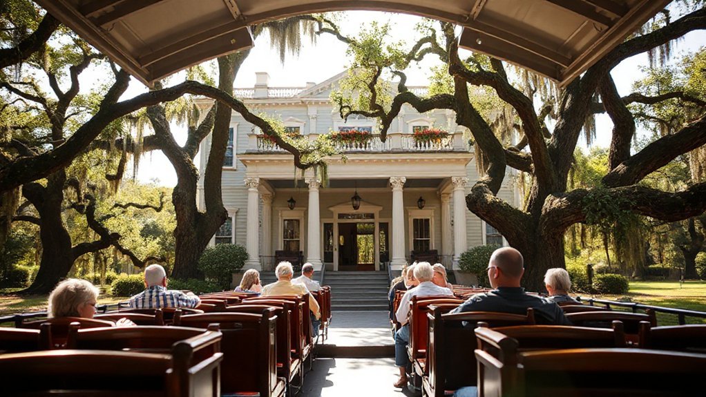 gilded age mansion tram