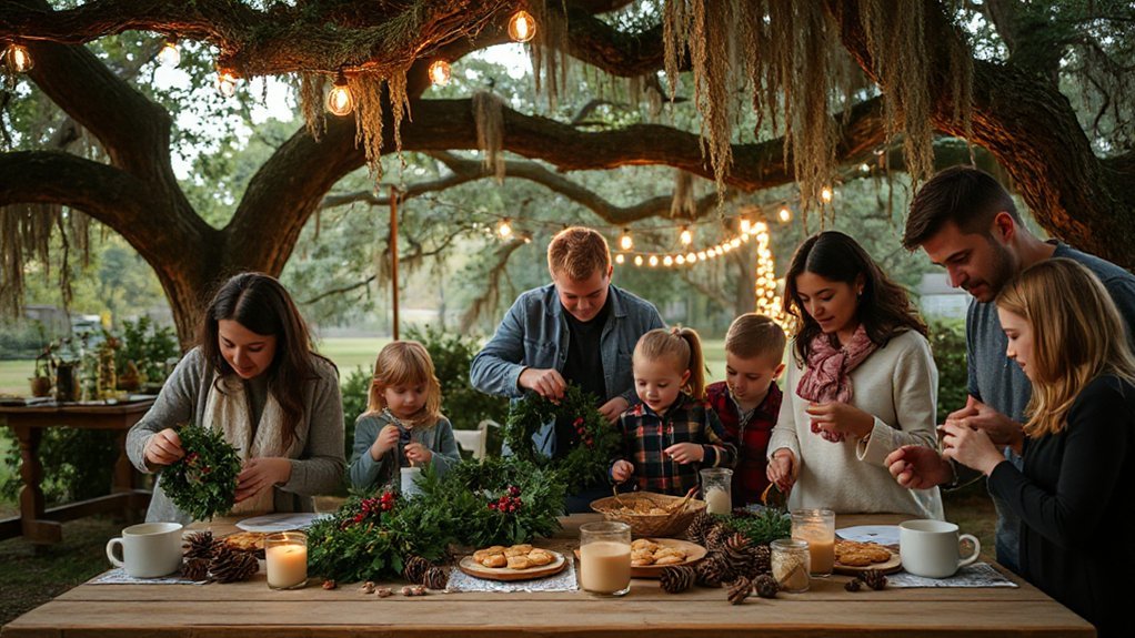 gingerbread crafts family baking