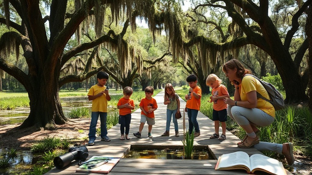 guided child led nature exploration