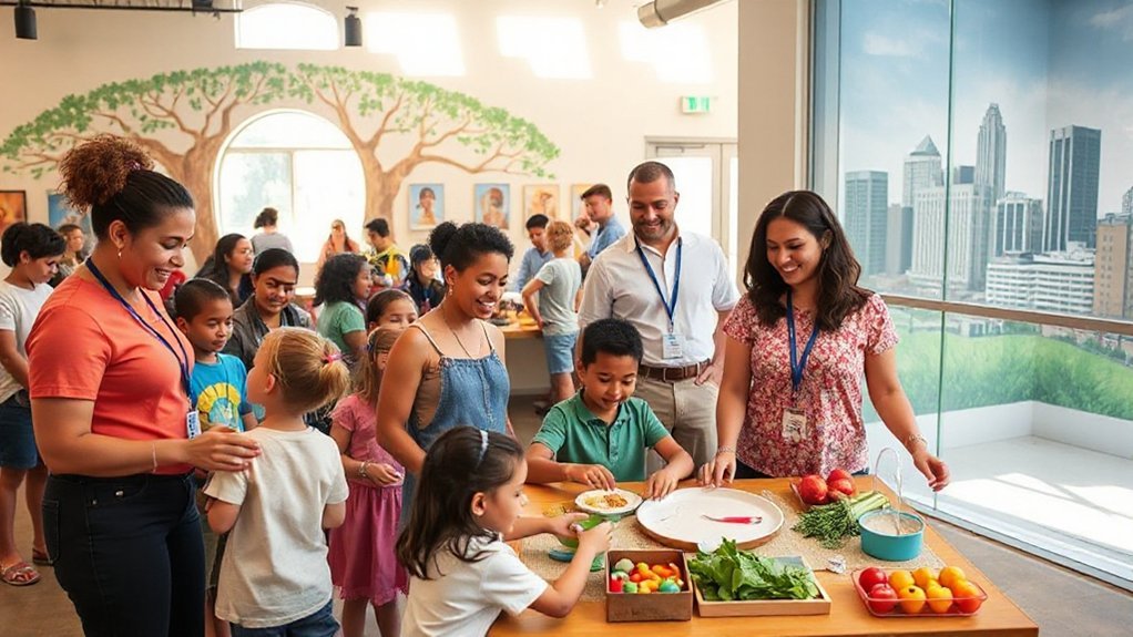 hands on community outreach partnerships