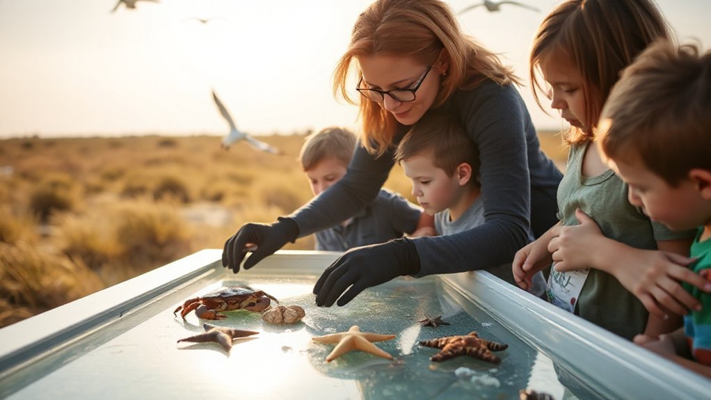 hands on marine conservation education