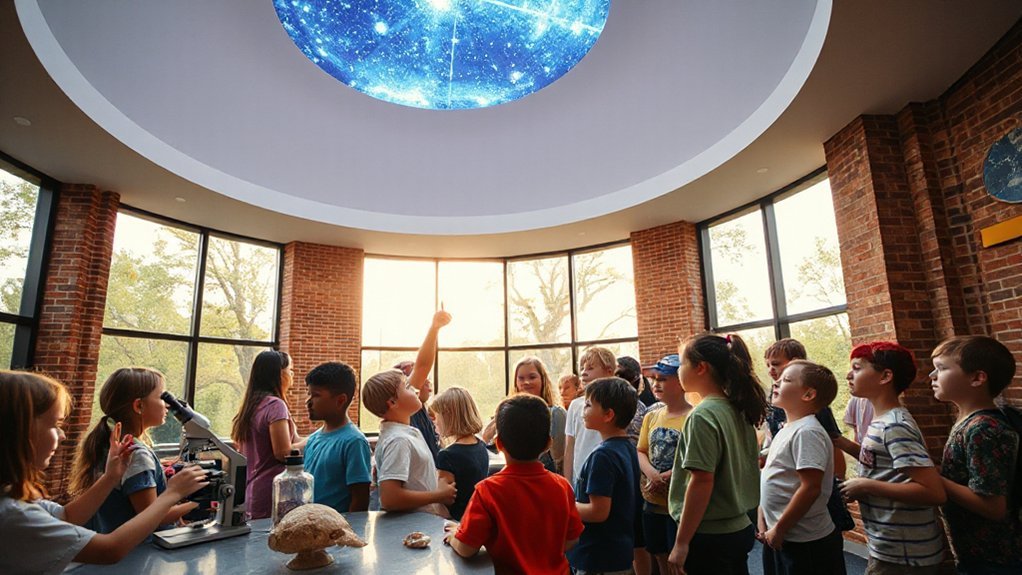 hands on science and planetariums