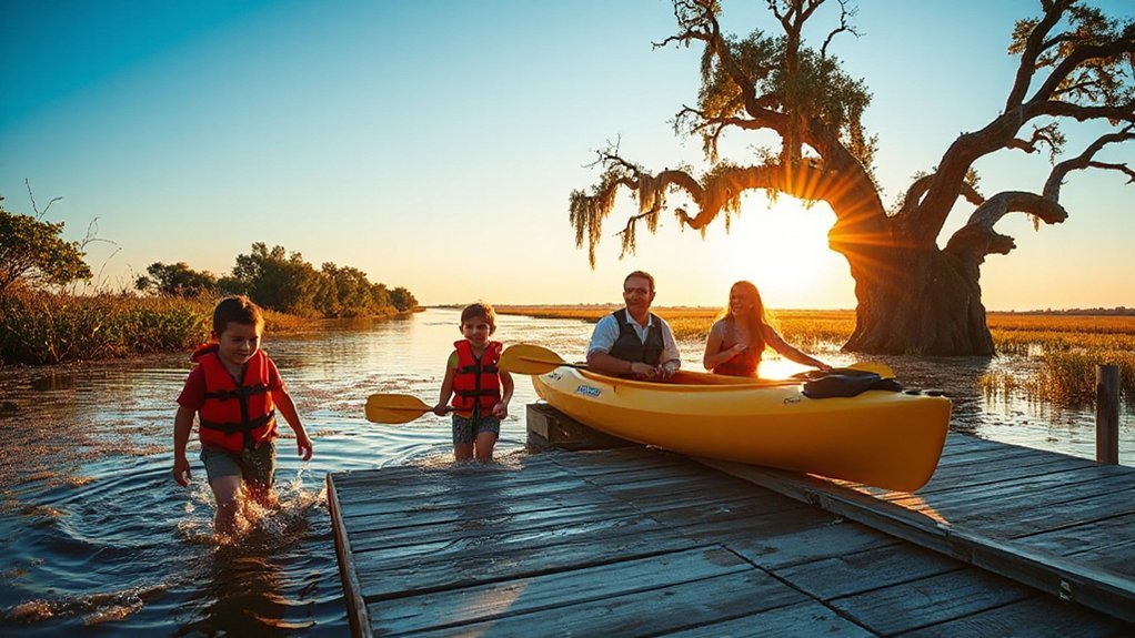 hikes kayaks splash parks