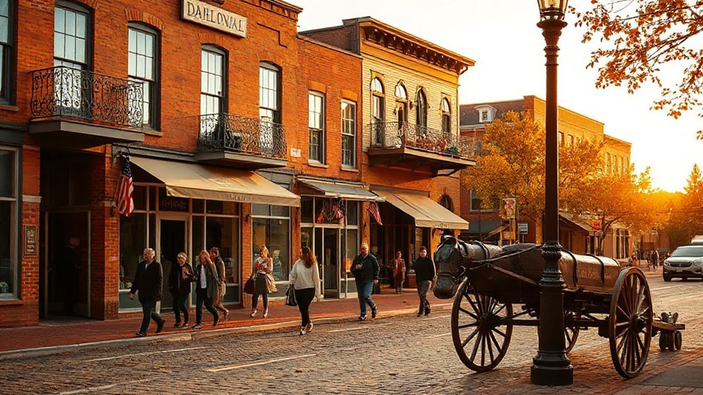 historic artisan shopping square