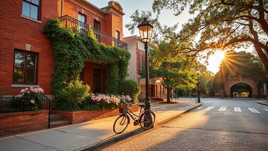 historic campus vibrant music