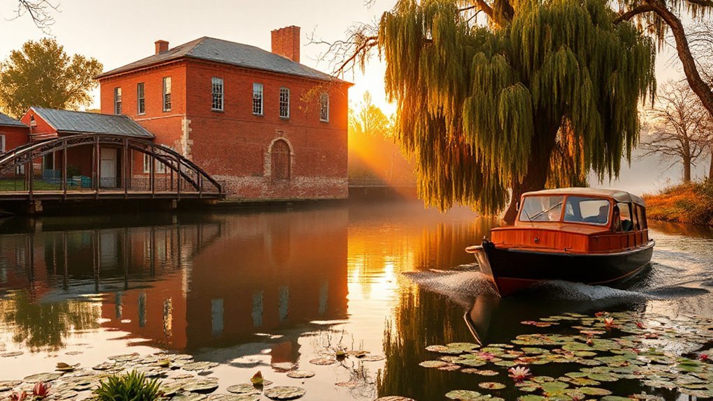 historic canal serene exploration