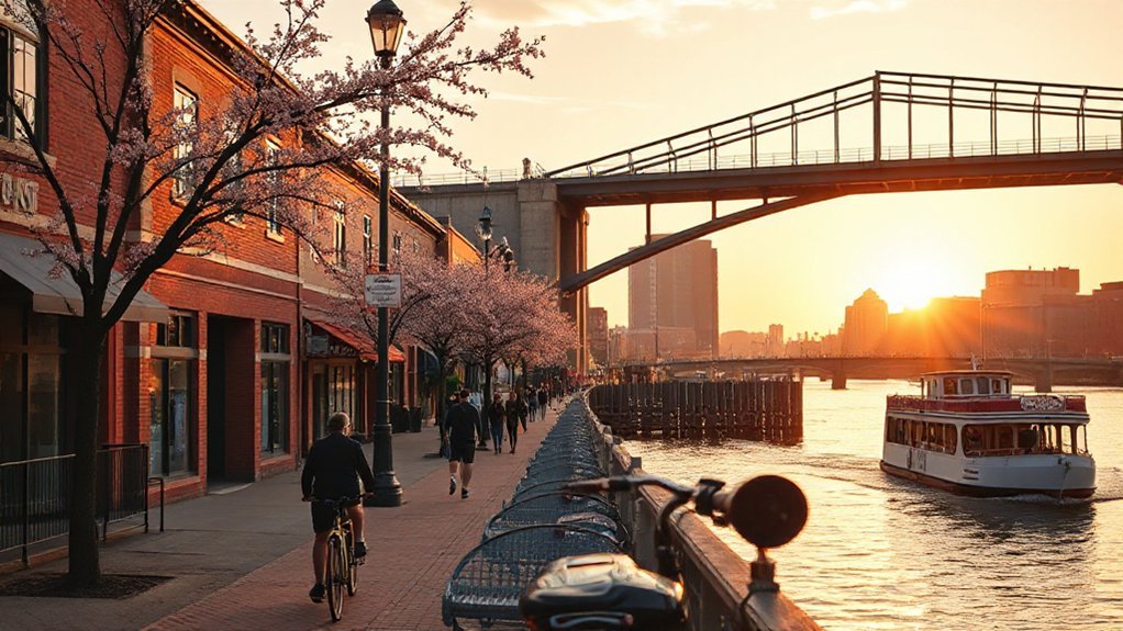 historic riverfront arts district