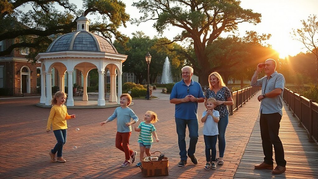 historic squares trails nature